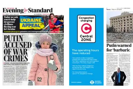 London Evening Standard – March 01, 2022