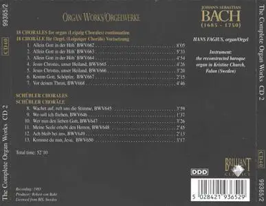 J.S.Bach - The Complete Organ Works CD 2 - Hans Fagius