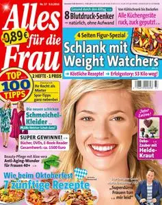 Alles für die Frau – 09. September 2016