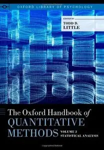The Oxford Handbook of Quantitative Methods in Psychology: Vol. 2: Statistical Analysis (Repost)