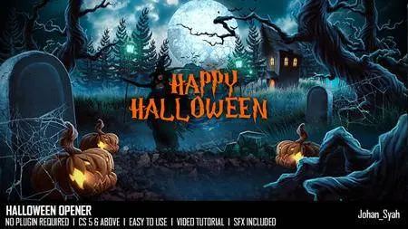 Halloween Opener - Project for After Effects (VideoHive)