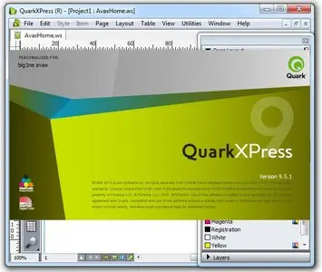 QuarkXPress 9.5.1