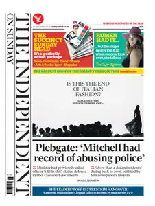 The Independent September 21 2014