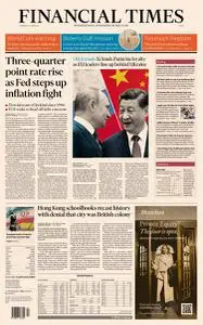 Financial Times Asia - June 16, 2022