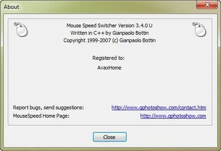 Mouse Speed Switcher 3.4.0