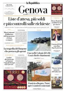 la Repubblica Genova - 7 Febbraio 2024