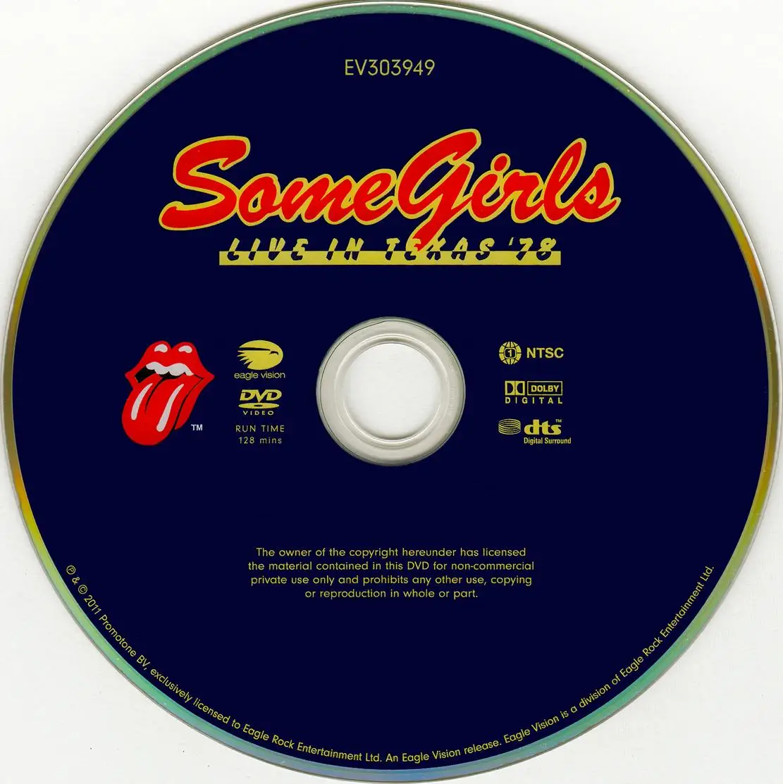 The Rolling Stones - Some Girls. Live In Texas '78 (2011) [CD+DVD ...