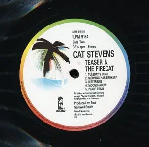 Cat Stevens – Teaser and the firecat {UK, Island 25 Years Ed.} vinyl rip 24/96