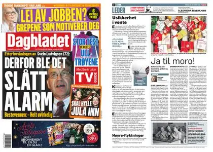 Dagbladet – 30. november 2018