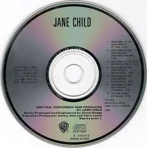 Jane Child - Welcome To The Real World (US promo CD5) (1989) {Warner Bros.} **[RE-UP]**