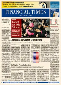 Financial Times Deutschland vom 05 November 2012