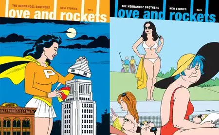 Love & Rockets - New Stories #1-5 (2008-2012)