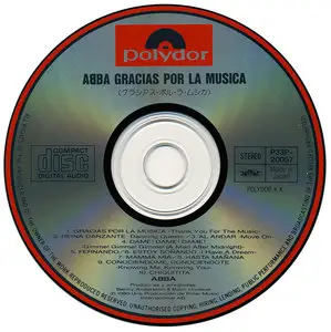 ABBA - Gracias Por La Música (1980) [1986, Polydor K. K. Japan, P33P-20057]
