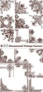 Vectors - Ornamental Vintage Corners