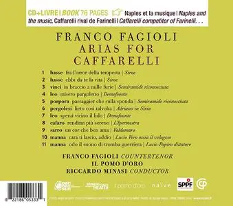 Franco Fagioli, Riccardo Minasi, Il Pomo d'Oro - Arias for Caffarelli (2013)