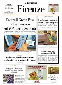 la Repubblica Firenze - 12 Ottobre 2021