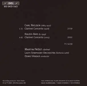 Martin Fröst - Carl Nielse, Kalevi Aho: Clarinet Concertos (2007)