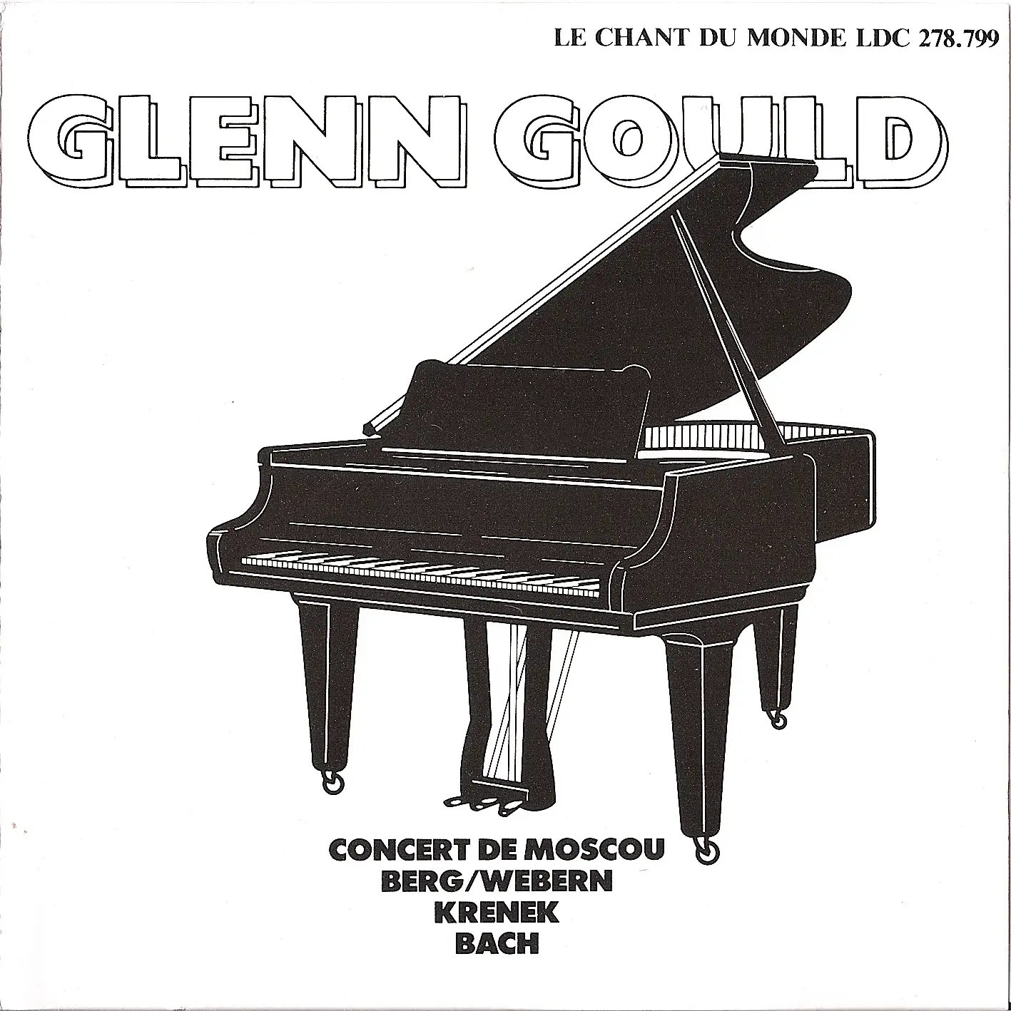 Glenn Gould: Concert in Moscow, Tchaikovski Conservatory, 12th May 1957 (rare)