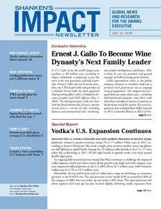 Shanken's Impact Newsletter - July 15, 2018