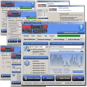 SpeedConnectXP Internet Accelerator® v.6.5 