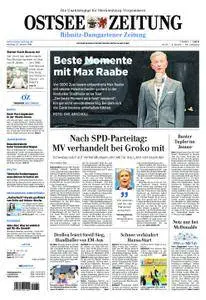 Ostsee Zeitung Ribnitz-Damgarten - 22. Januar 2018