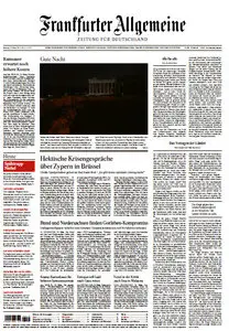 Frankfurter Allgemeine Zeitung  -  Montag, 25 März 2013