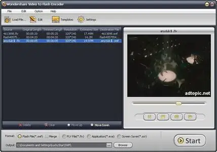 Wondershare Video To Flash Encoder 3.0.1.16