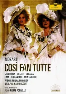 Mozart - Cosi fan tutte (Nikolaus Harnoncourt, Edita Gruberova, Teresa Stratas, Ferruccio Furlanetto, Luis Lima) [2006 / 1988]