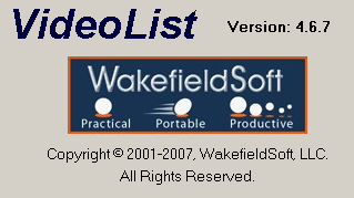Wakefield VideoList ver.4.6.7