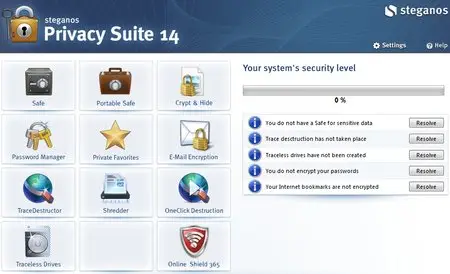 Steganos Privacy Suite 14.2.0 Revision 10510