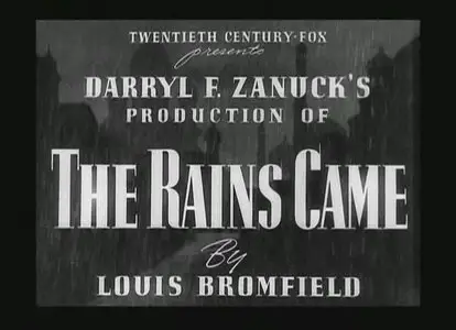 The Rains Came (1939)
