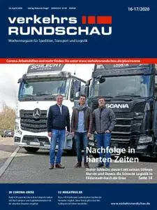 VerkehrsRundschau - 20. April 2020