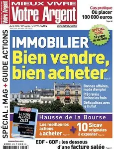 Mieux Vivre Votre Argent N 377 - Avril 2013