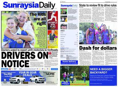 Sunraysia Daily – March 26, 2018