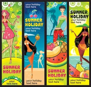 Stock Vector - Summer Banner