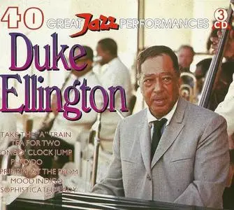 Duke Ellington - 40 Great Jazz Performances [3CD] (1990)