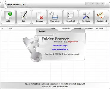 Folder Protect 1.9.3