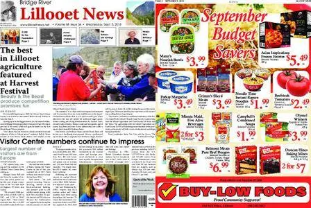 Bridge River Lillooet News – September 05, 2018