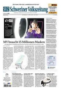 Schweriner Volkszeitung Zeitung für die Landeshauptstadt - 01. April 2020