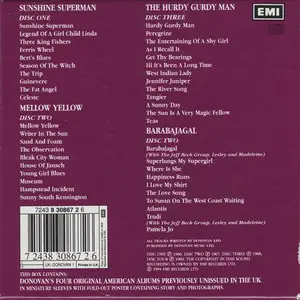Donovan - Four Donovan Originals (1994) [4CD Box Set]