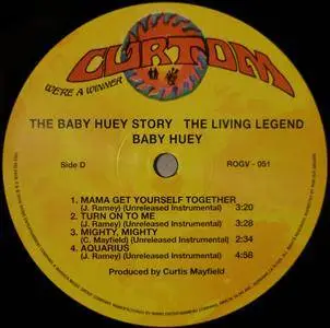 Baby Huey - The Baby Huey Story: The Living Legend (1971) {2018 2LP Expanded Record Store Day ROGV-051} (Vinyl LP rip 16-48)