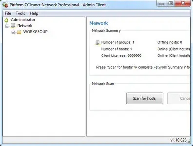 Piriform CCleaner Network Professional 1.10.823