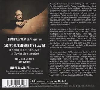 Andreas Staier - Johann Sebastian Bach: Das Wohltemperierte Klavier, Zweiter Teil / The Well-Tempered Clavier, Book II (2021)