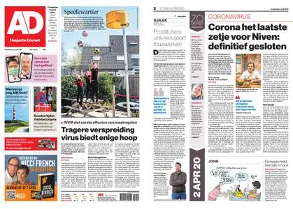 Algemeen Dagblad - Den Haag Stad – 02 april 2020