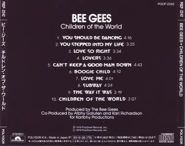 Bee Gees - Children Of The World (1976) [1993, Japan]