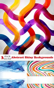 Vectors - Abstract Shiny Backgrounds