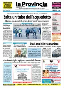 LA PROVINCIA PAVESE 19  FEBBRAIO 2010