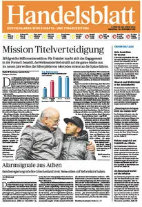 Handelsblatt vom 30 Dezember 2014