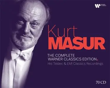 Kurt Masur - The Complete Warner Classics Edition - His Teldec & EMI Classics Recordings [70CD Box Set] (2022)