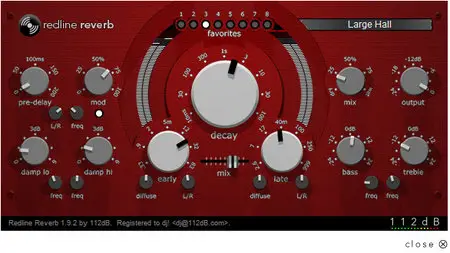 112dB Redline Reverb VST v1.0.2 - ASSiGN